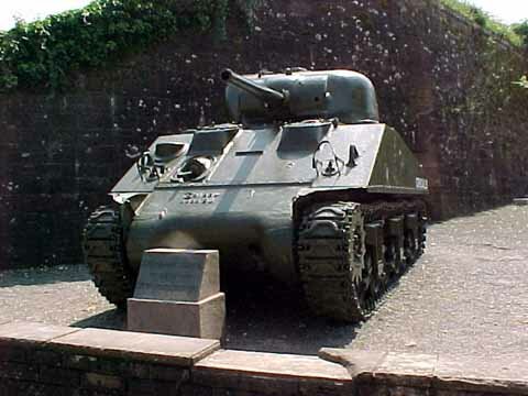 Belfort Citadel - WWII Tank.