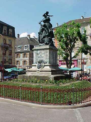 Belfort military statue
