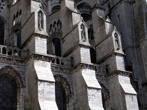 Flying Buttress Chartres Cathedral