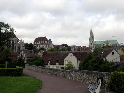 Chartres Town View