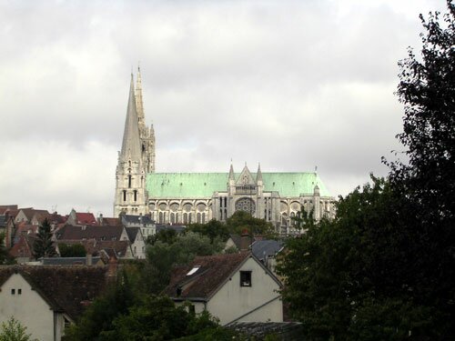 Chartres Cathedral View