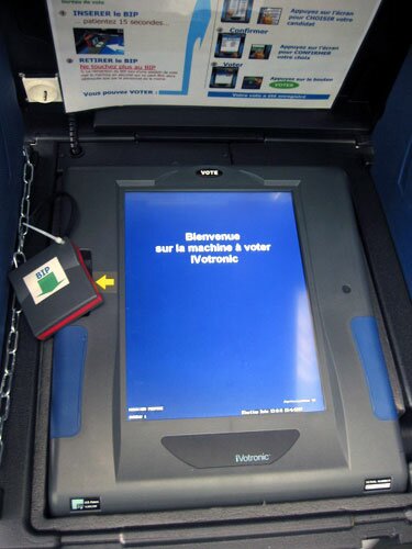 Voting Machines for the French Presidential Election 2007