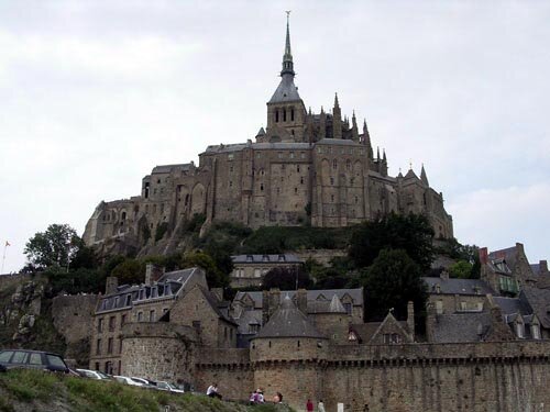Mont-Saint-Michel Close Up View