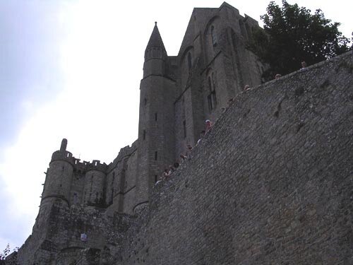 Mont-Saint-Michel Abbey Refectory Fort
