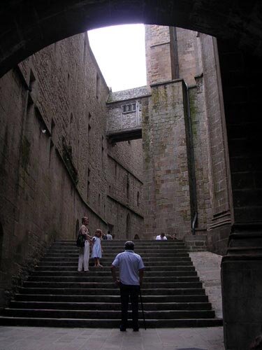 Mont-Saint-Michel Stairs